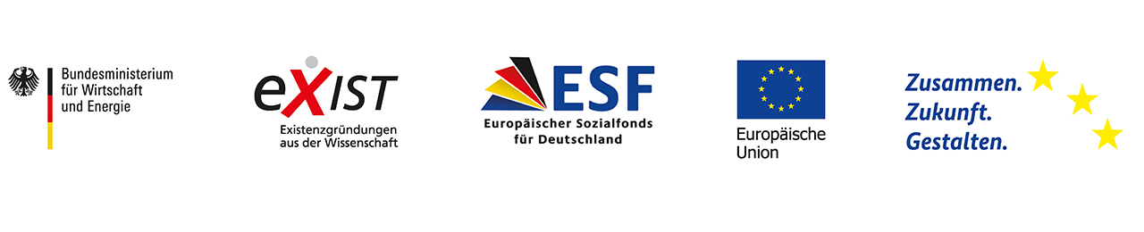 Funded by: Federal Ministry for Economic Affairs and Energy, EXIST, ESF, European Union