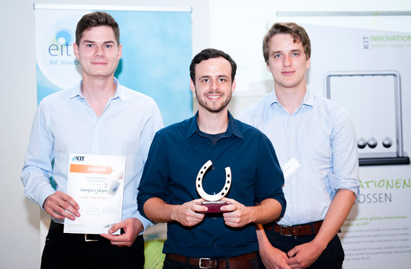 The winners of the jury award 2015 Campusjaeger GmbH