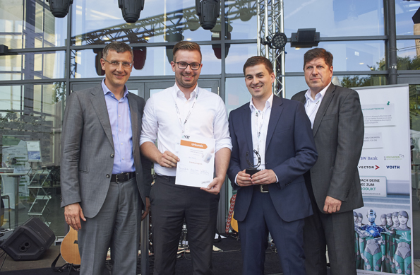 The winners of the Audience Award 2016 Selfbits GmbH.