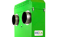 Prototype of the Carola separator CCA-50 for wood-fired boilers with a firing capacity of 50 kW.